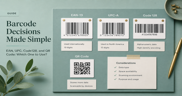 How to Choose a Barcode Symbology