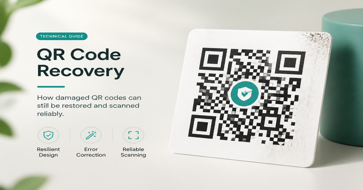 QR Code Error Correction Levels