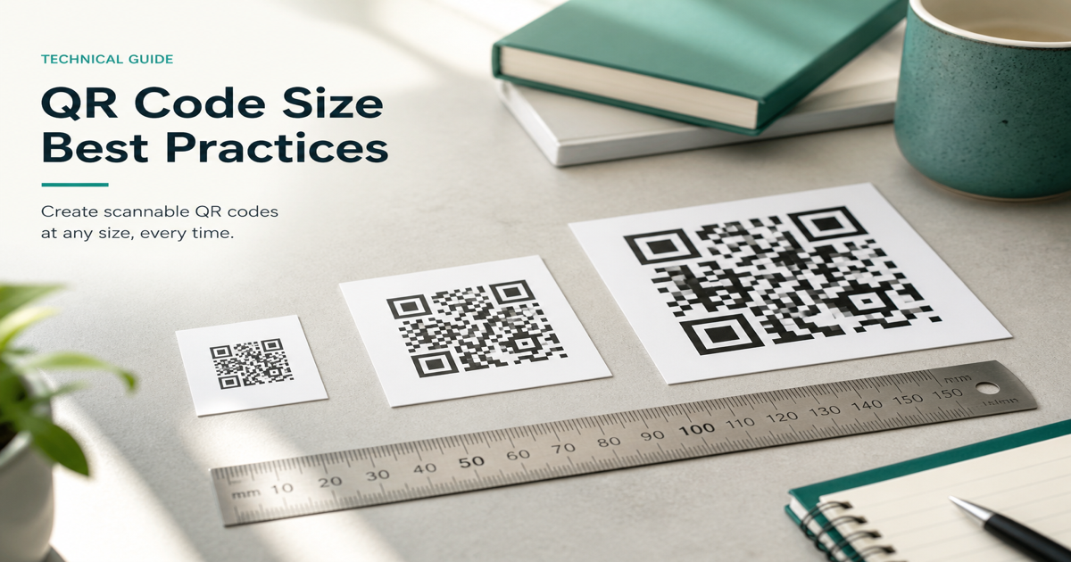 QR Code Size Guidelines