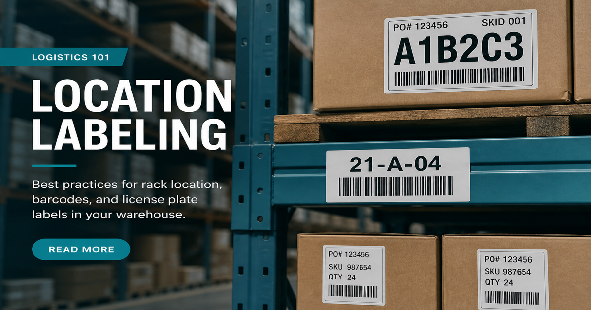 Warehouse Barcode Labeling